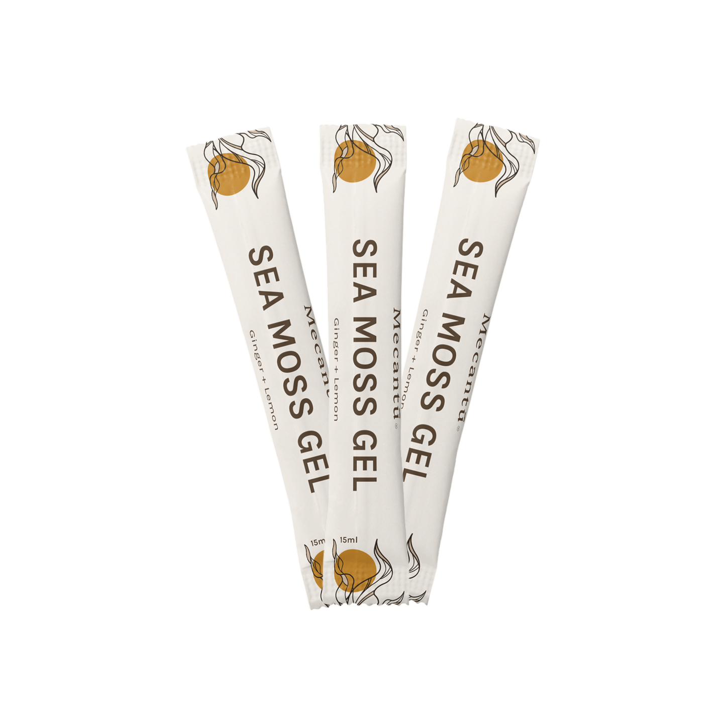 Ginger + Lemon Sea Moss Gel Sachets