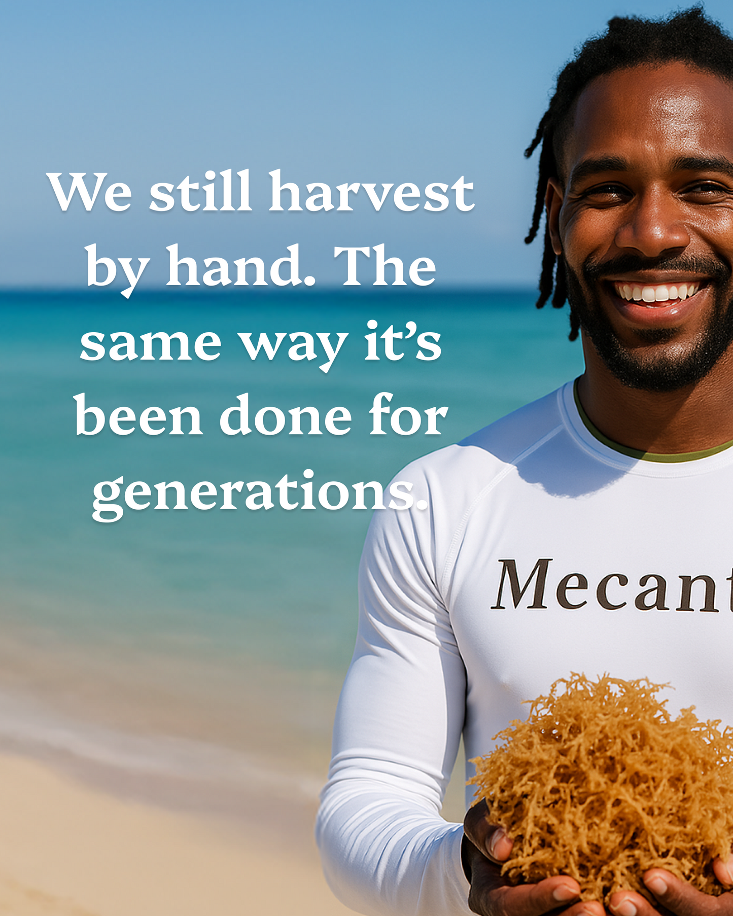 Sun-Dried Golden Sea Moss (Nutrient-Rich & Versatile)