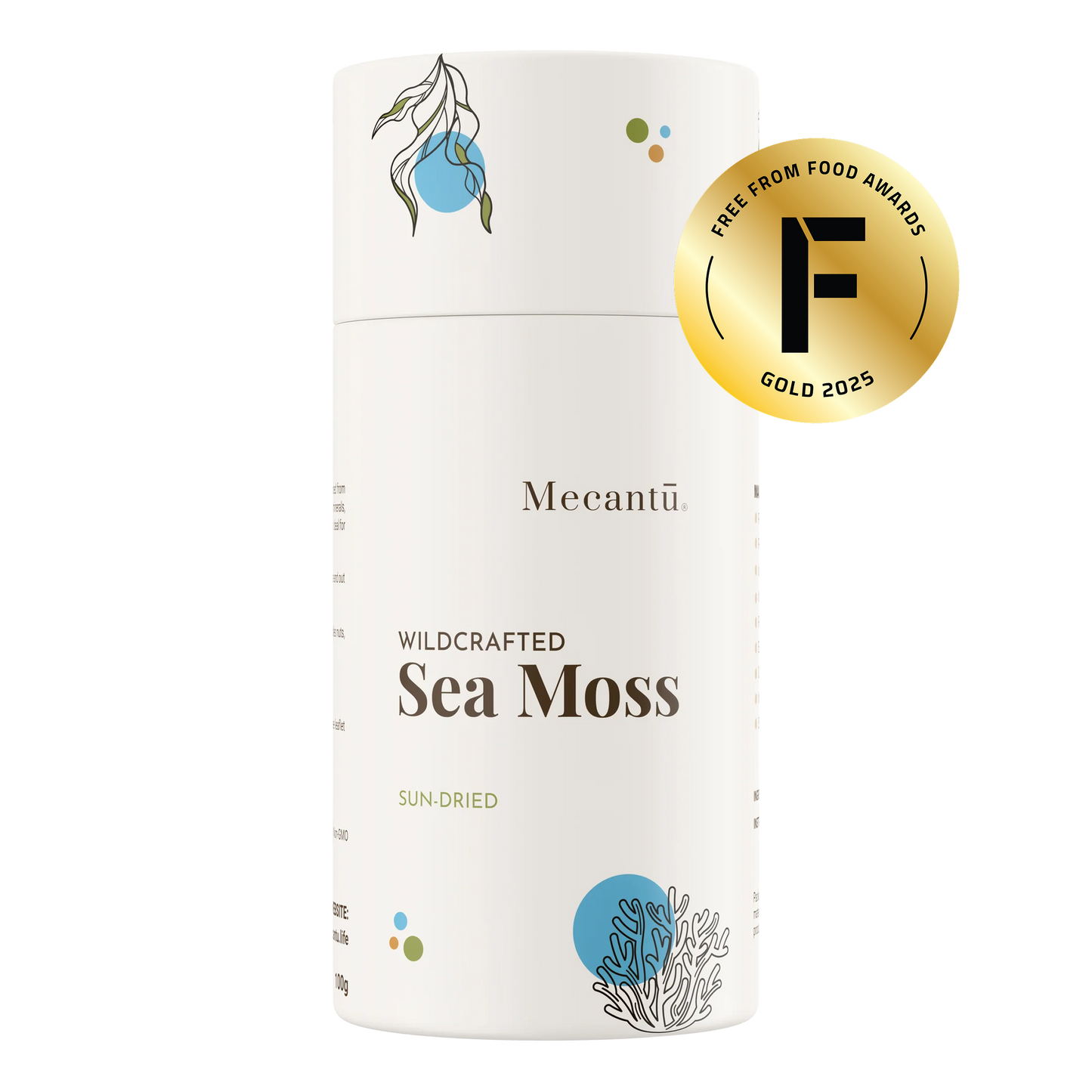 Sun-Dried Golden Sea Moss (Nutrient-Rich & Versatile)