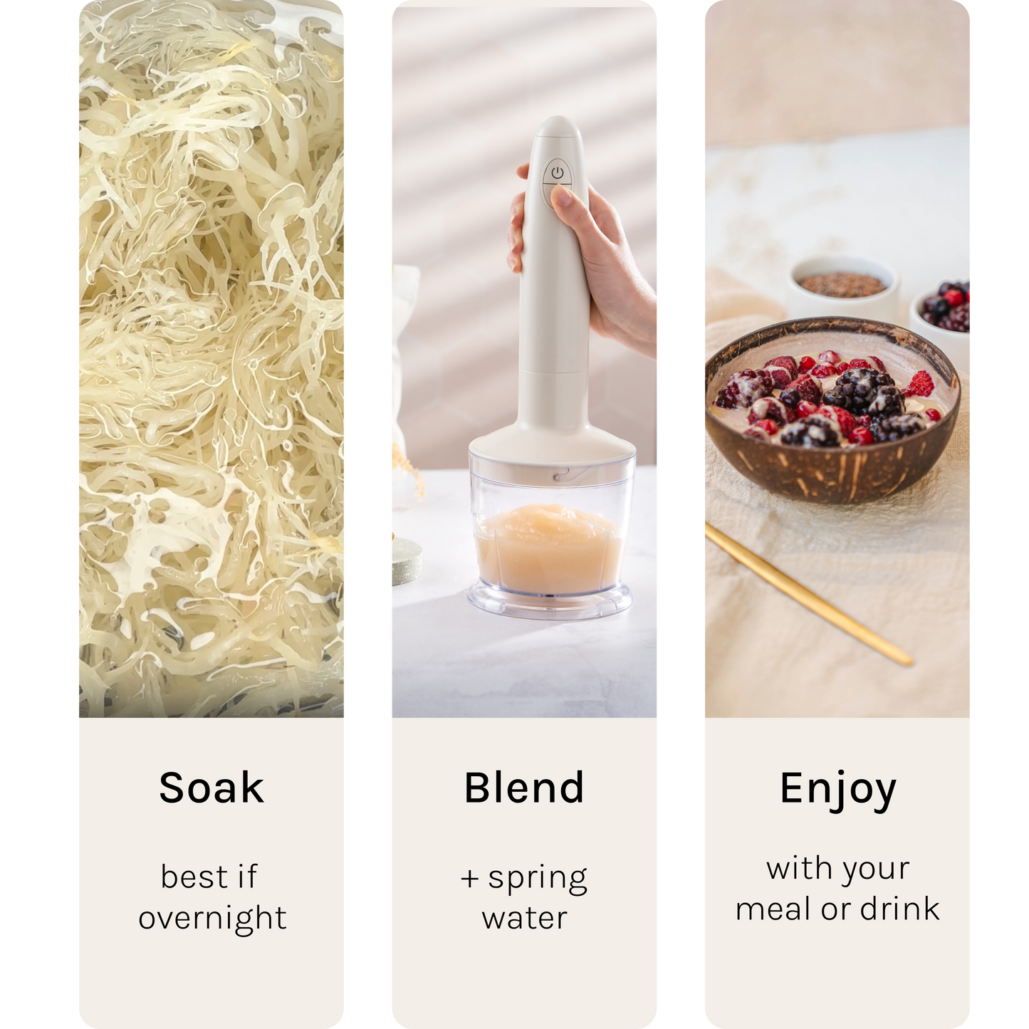 Refill Pack - Sun-Dried Golden Sea Moss