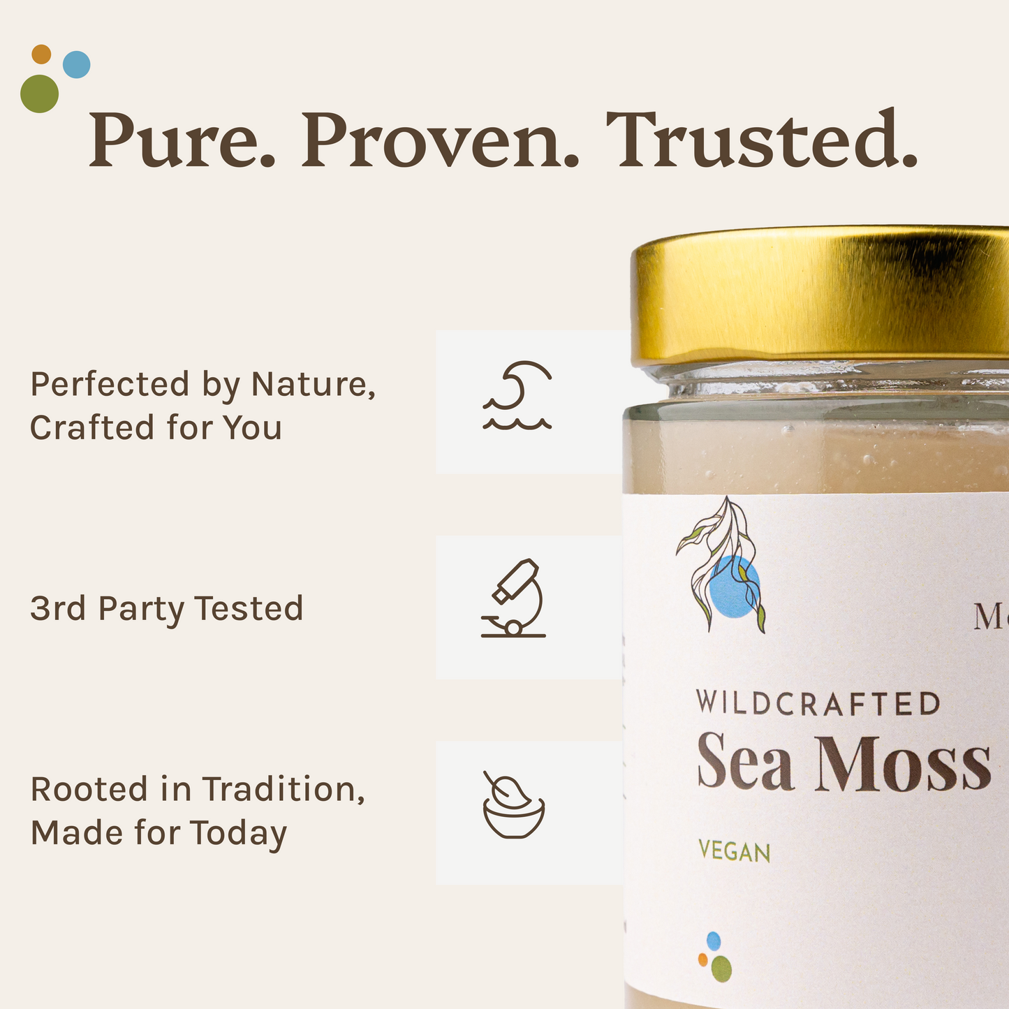 Golden Sea Moss Gel (Sample Size)
