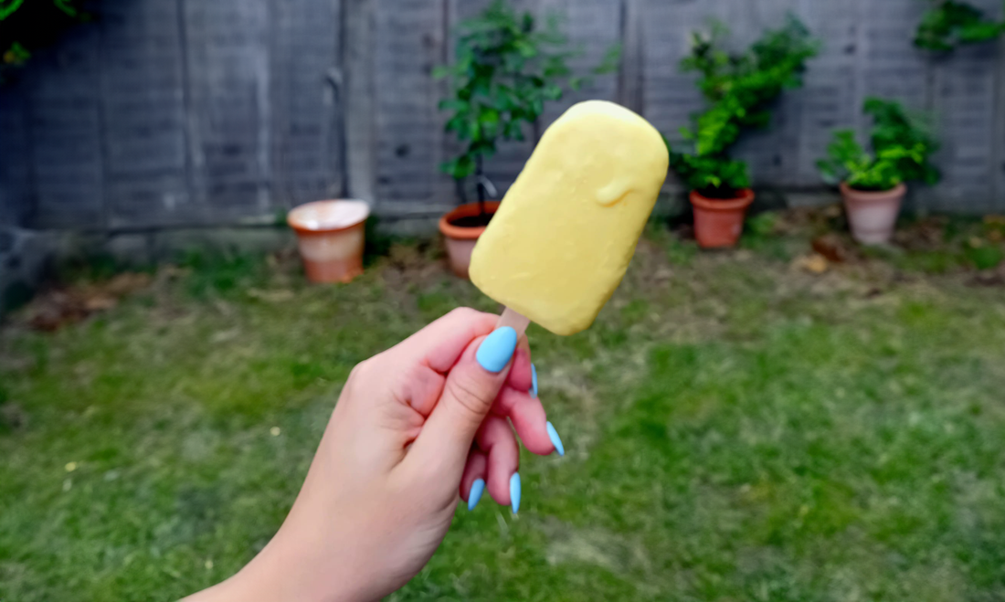 Refreshing Lemon Ice Lollies with Sea Moss